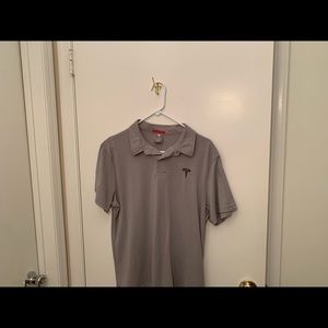 Tesla golf shirt
